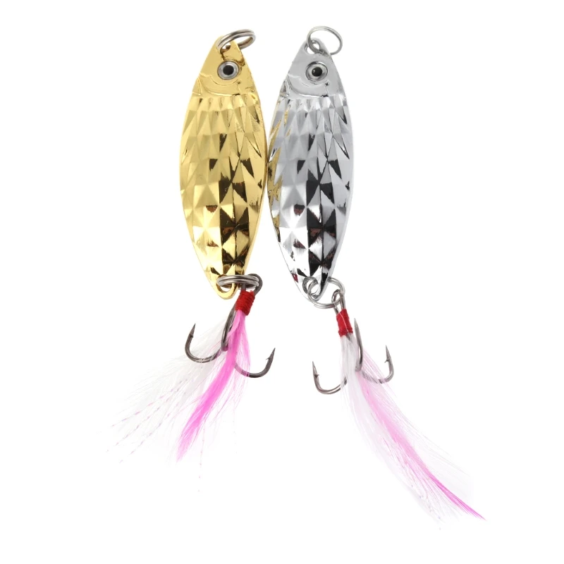 7 г рыболовные искусственные приманки с блестками крючок металлическая приманка