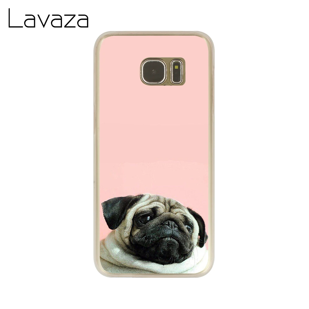 Lavaza Animal Cute Pug Dog Case for Samsung Galaxy S10 S10E S9 S8 Plus S7 S6 Edge &amp Note 8 9 Phone Cover | Мобильные телефоны и
