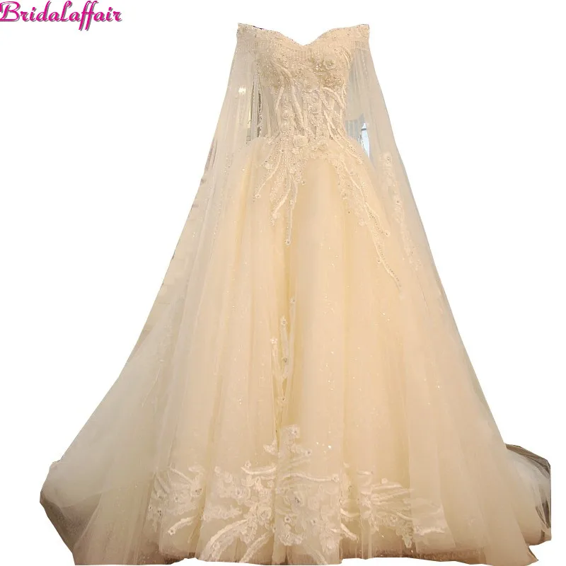 Реальные изображения люксового свадебного платья со стразами кружевами