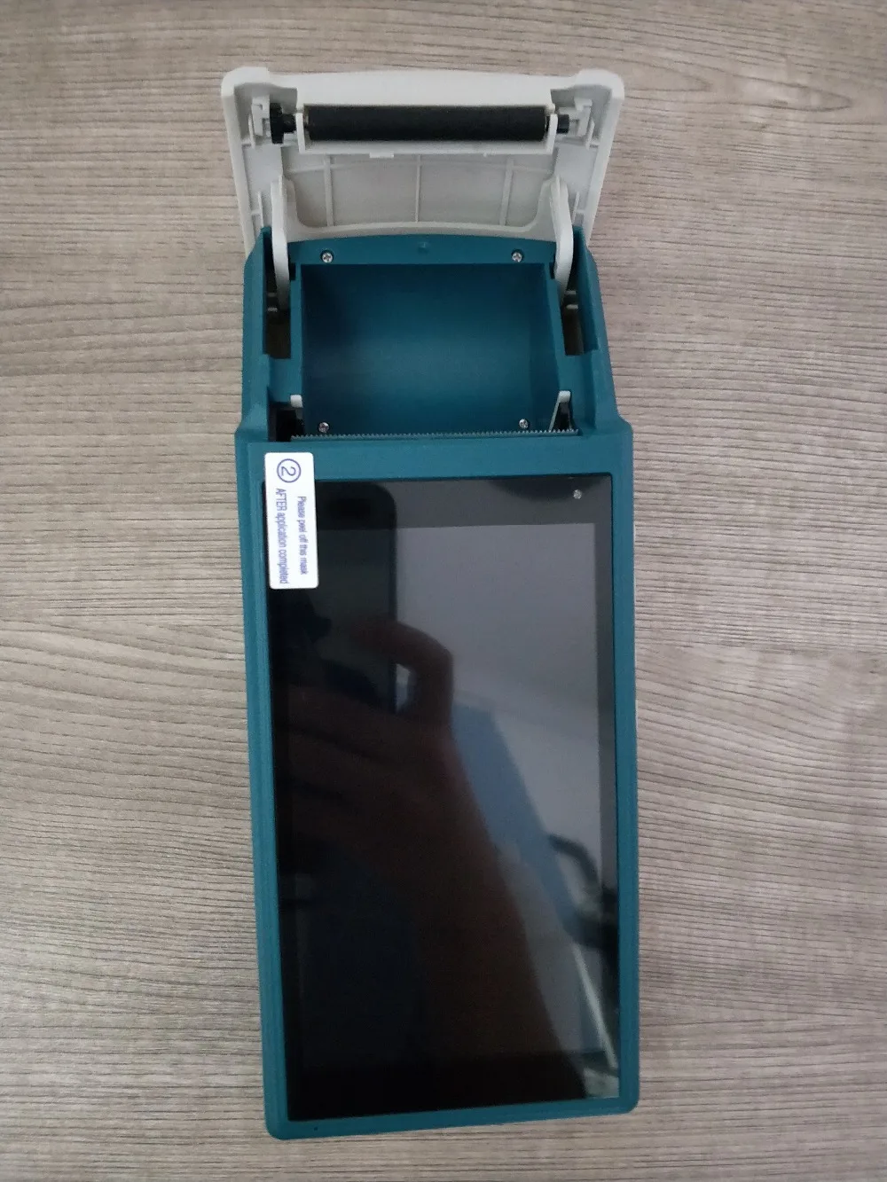 Android 5 1 Портативный NFC мобильный платежный pos терминал Встроенный принтер сканер