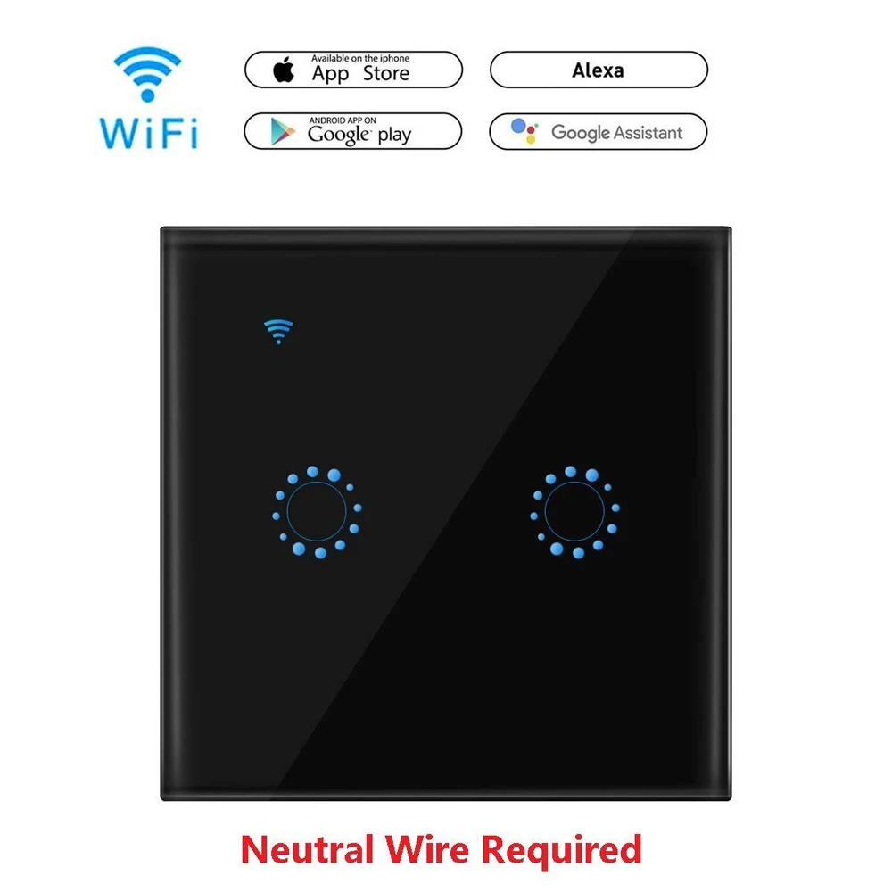 Переключатель Hyleton Wifi Беспроводной интеллектуальный настенный выключатель
