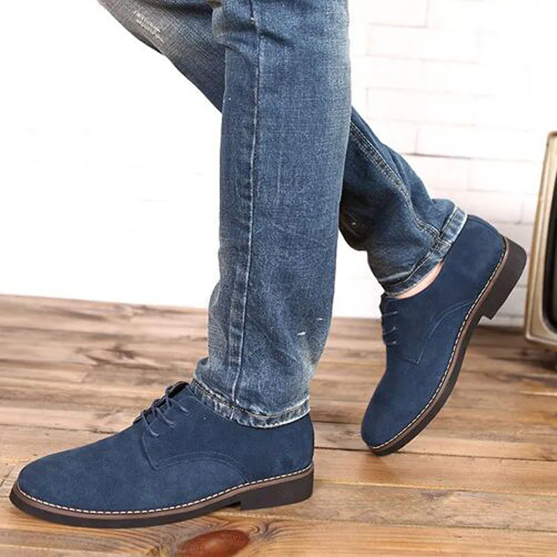 Туфли мужские кожаные дышащие роскошные повседневные топ-сайдеры модные Лоферы