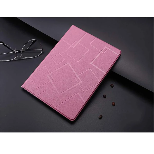 Для iPad Air 2 Air 1 чехол силиконовый мягкий чехол ультра тонкий PU кожаный умный чехол для Apple iPad Air 1 2 Чехол - Цвет: Pink