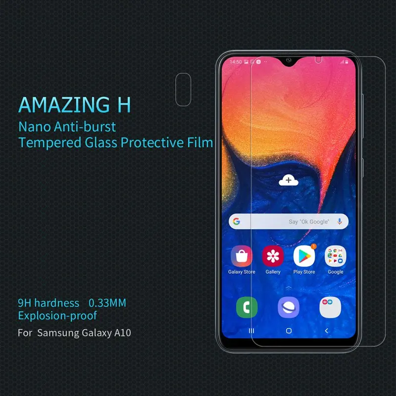 Для Samsung Galaxy A10 Защитное стекло для экрана 6 2 &quotNillkin закаленное защитная