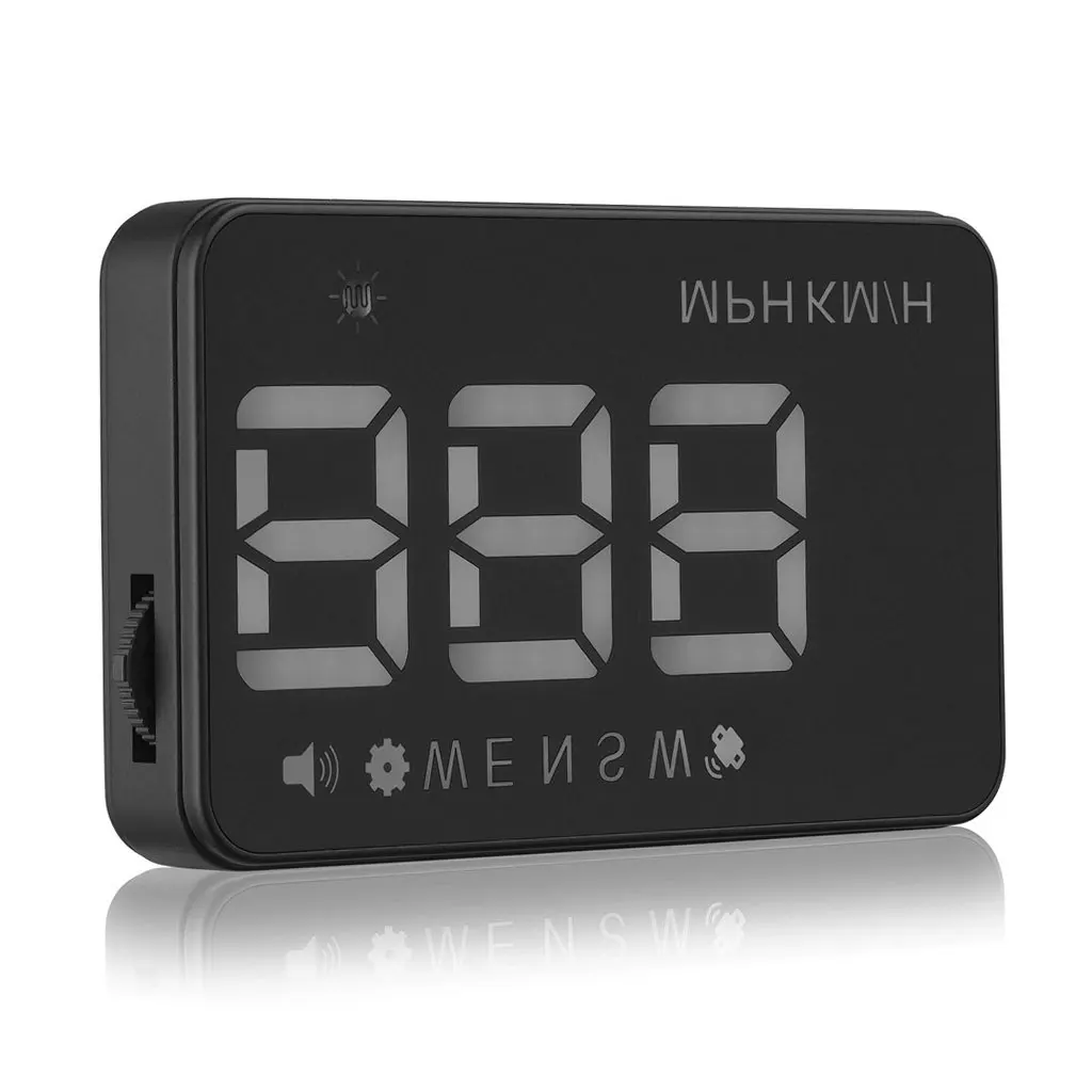Новый 3 5 дюймовый автомобиль универсальный A5 HUD gps Спидометр Speedo Heads Up цифровой