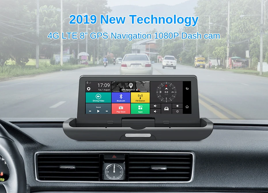 LDZDSEE 4G ADAS Full HD 1080P Автомобильный видеорегистратор Камера 7,84 дюймов ips Android видеорегистратор gps камера заднего вида Авто регистраторы