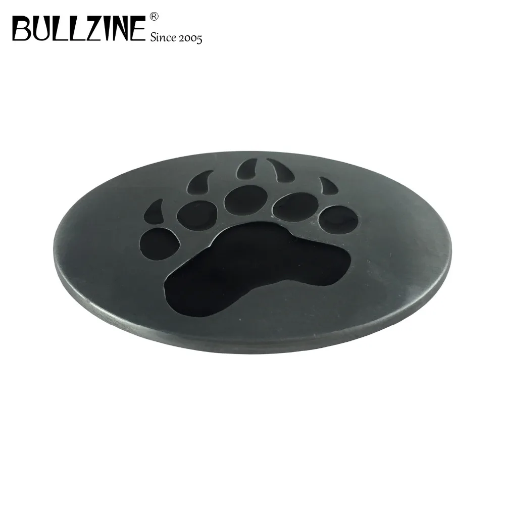 Ковбойский ремень Bullzine bear paw в ковбойском стиле Подарочный с пряжкой и оловянной