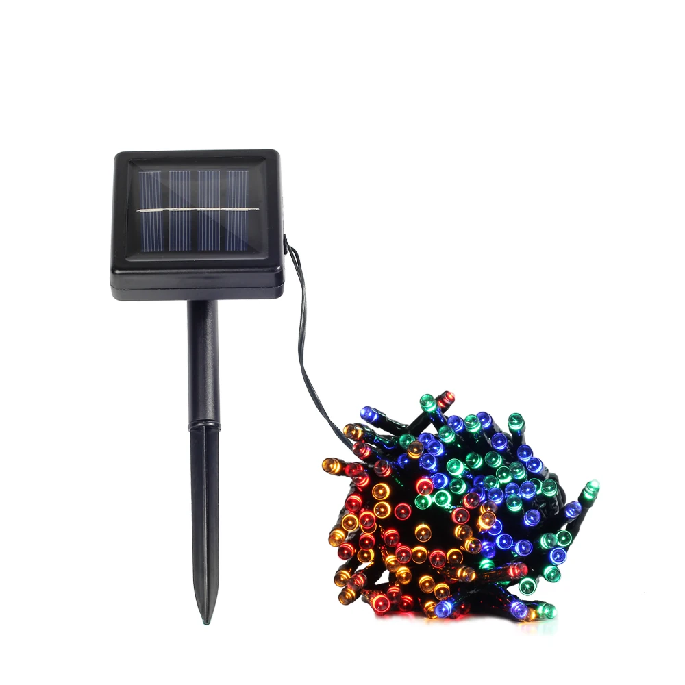 Гирлянда для отдыха 22 м 200 светодиодов на солнечной энергии|string lights outdoor|string