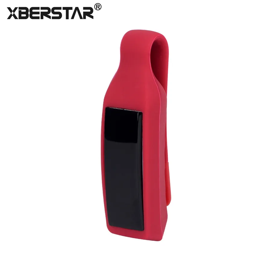 Портативный Силиконовый защитный чехол со стальным зажимом Карманный Держатель