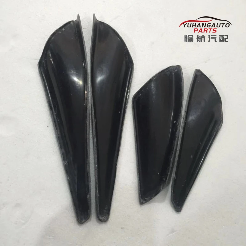 For 2008-2010 Lancer Evolution EVO 10 X Varis style Front Bumper Canards Glass Fiber | Автомобили и мотоциклы