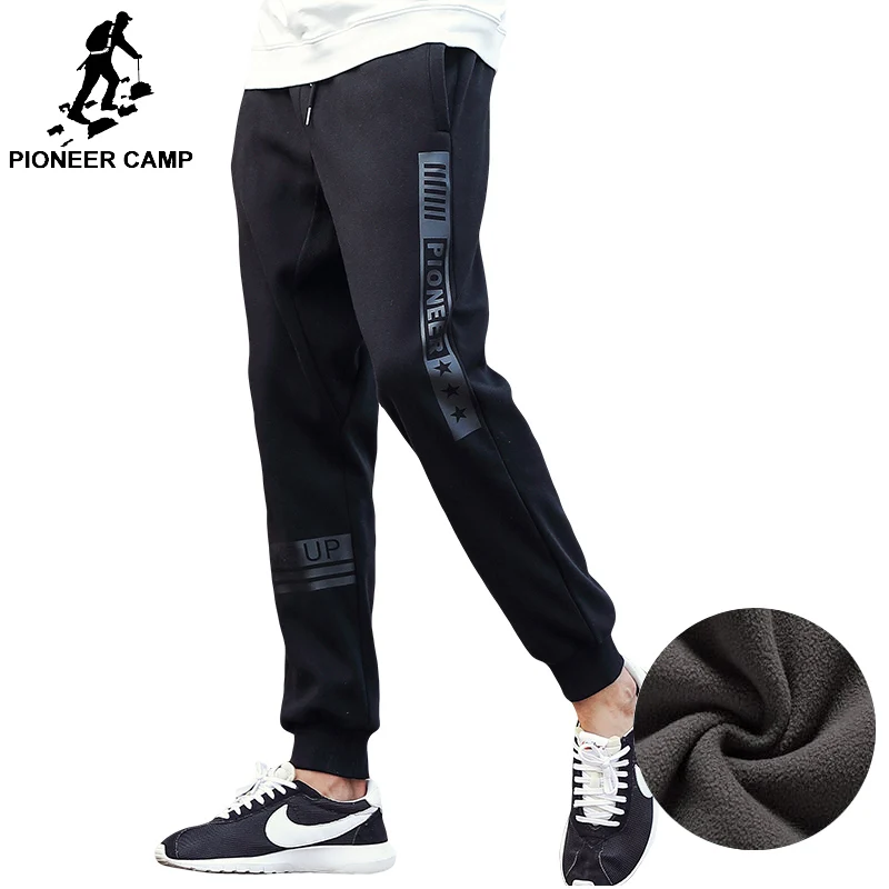 Штаны Pioneer Camp из толстого флиса мужские теплые штаны высокого качества на осень и