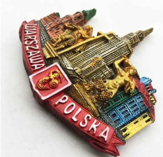 Дворец культуры и науки Варшава Польша 3D магниты на холодильник путешествия