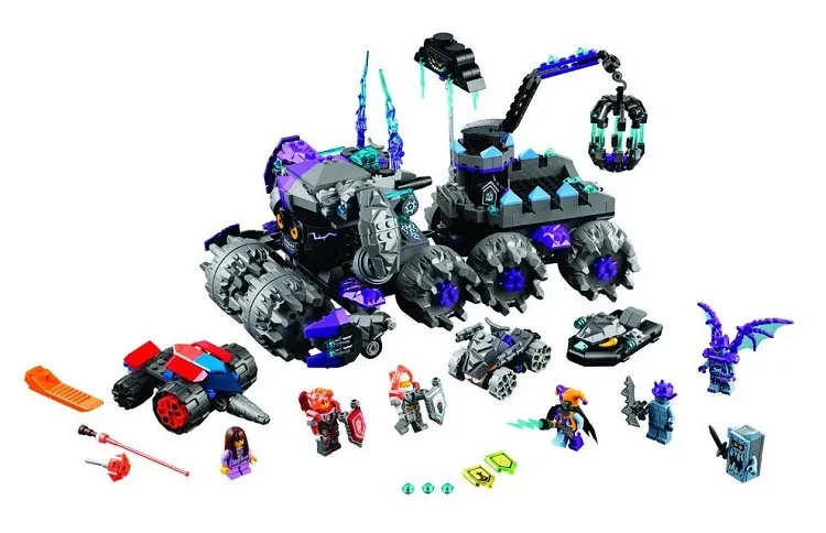 Bela 10597 Nexus Chevaliers Jestro Siege de DIY Batiment Brique Garcons Jouets Cadeau совместимый 70352 | Игрушки и хобби