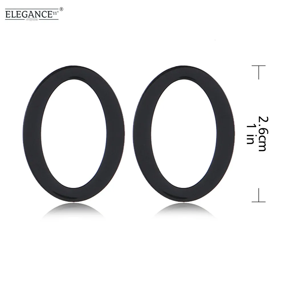 

ELEGANCE11 Oval Stud Earrings for Women Vintage Acrylic Statement Earrings for Girl Wholesale Earrings Jewelry Gift