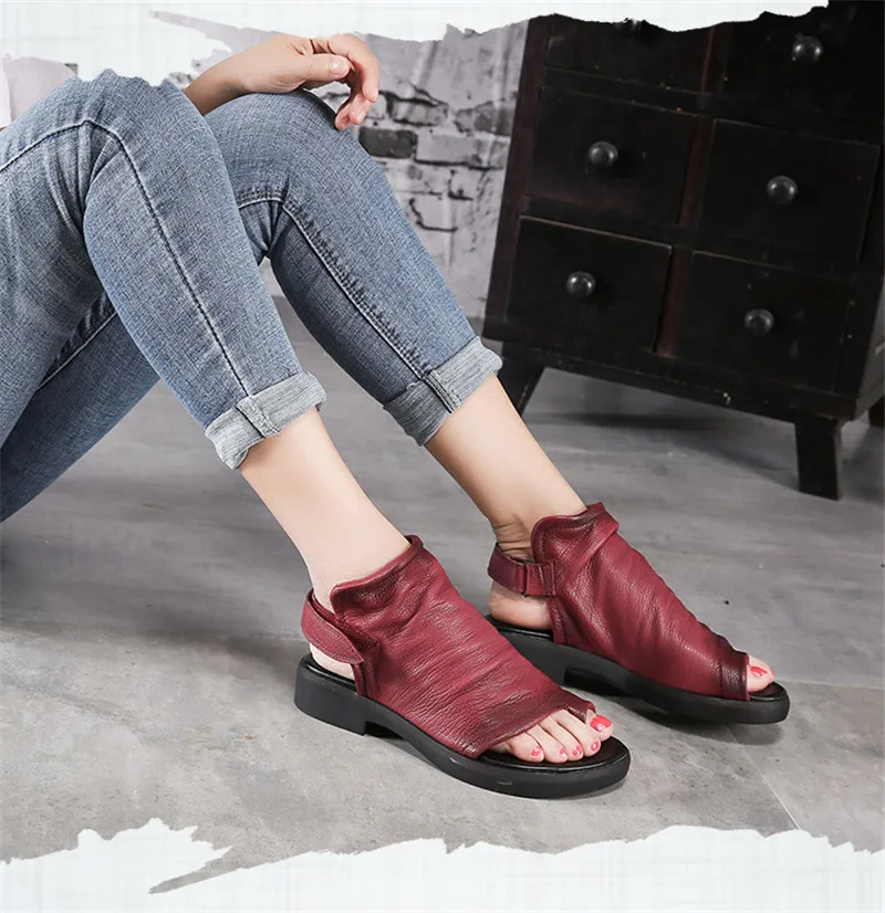 Женские пляжные сандалии на плоской подошве повседневные вьетнамки из