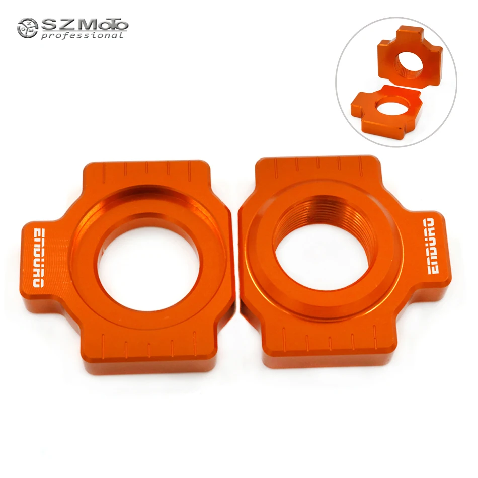 

Chain Adjuster Regulator Swingarm Slider For KTM 690 ENDURO R 690ENDURO 2009-2017 Motorcycle Accessories CNC With Logo