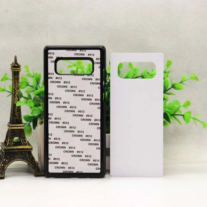 Wtsfwf DIY 2D Сублимация Жесткий ПК пустой чехол для Samsung Note 8 с алюминиевыми вставками