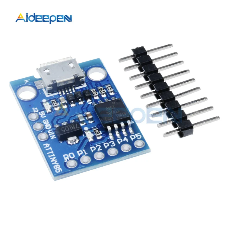 Micro USB Blue Микро-usb LilyPad ATTINY85 модуль Board Development макетная плата для Arduino микроконтроллера низкой мощности - Цвет: Micro USB Blue