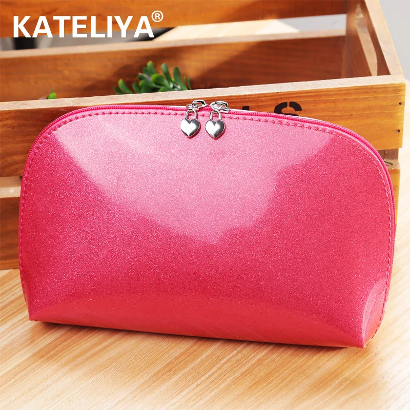 

Дорожная косметичка для деловых поездок, конфетный жемчуг, цвет, кожа, для женщин, для макияжа, для мытья, органайзер, сумки для хранения