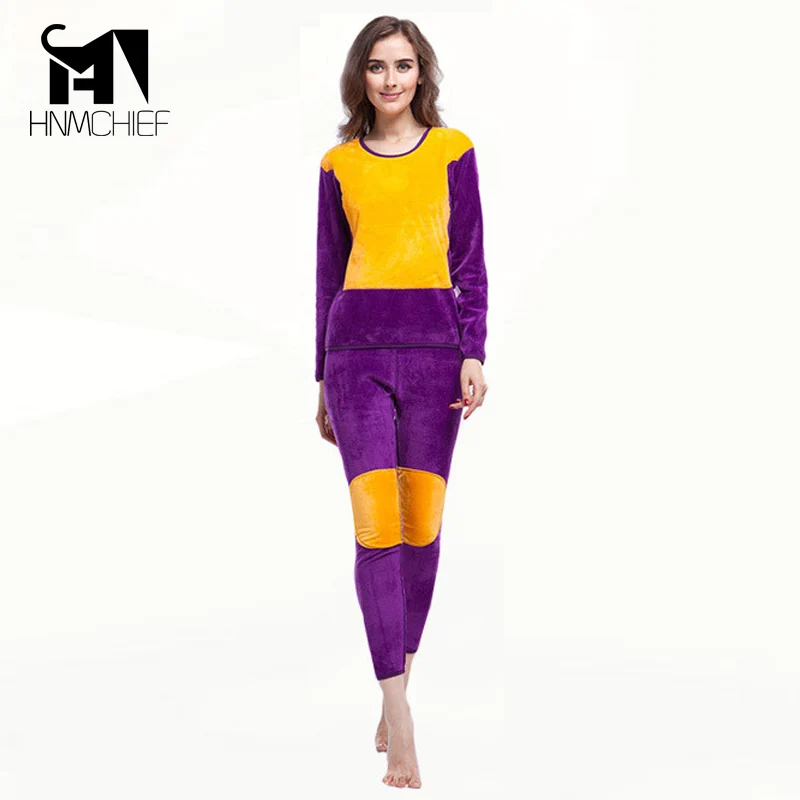 термобелье для женщин нижнее белье женское спортивные штаны женские Зимы Плюс