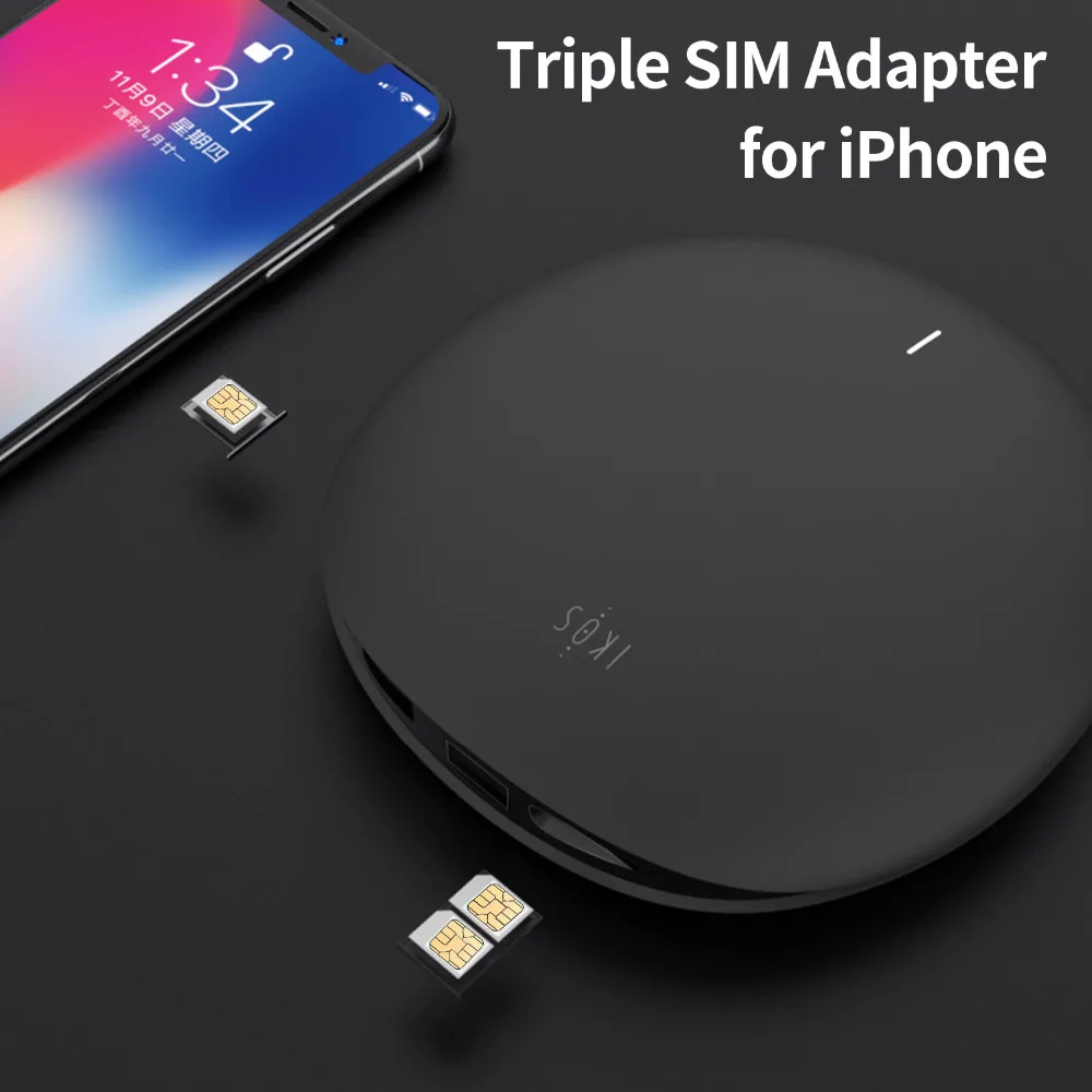 IKOS бесплатно роуминг две SIM карты и три онлайн для Iphone не нужно носить с