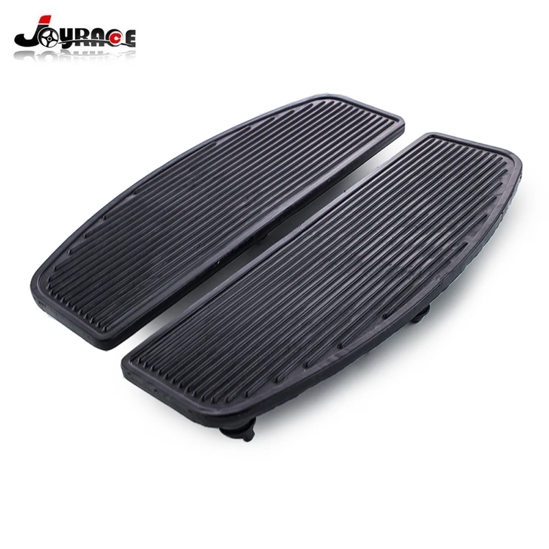Motorcycle Front Rubber Rider Insert Floorboard Footpeg Footrest Pad Footboard For Harley Touring Road King Electra Street Glide |