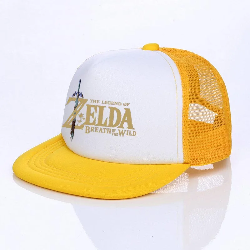 Мужская и женская популярная игра Zelda бейсболка легенда о Зельде скайворд трифорс Snapback Кепка ДЫХАНИЕ МИРА бейсболки YF034