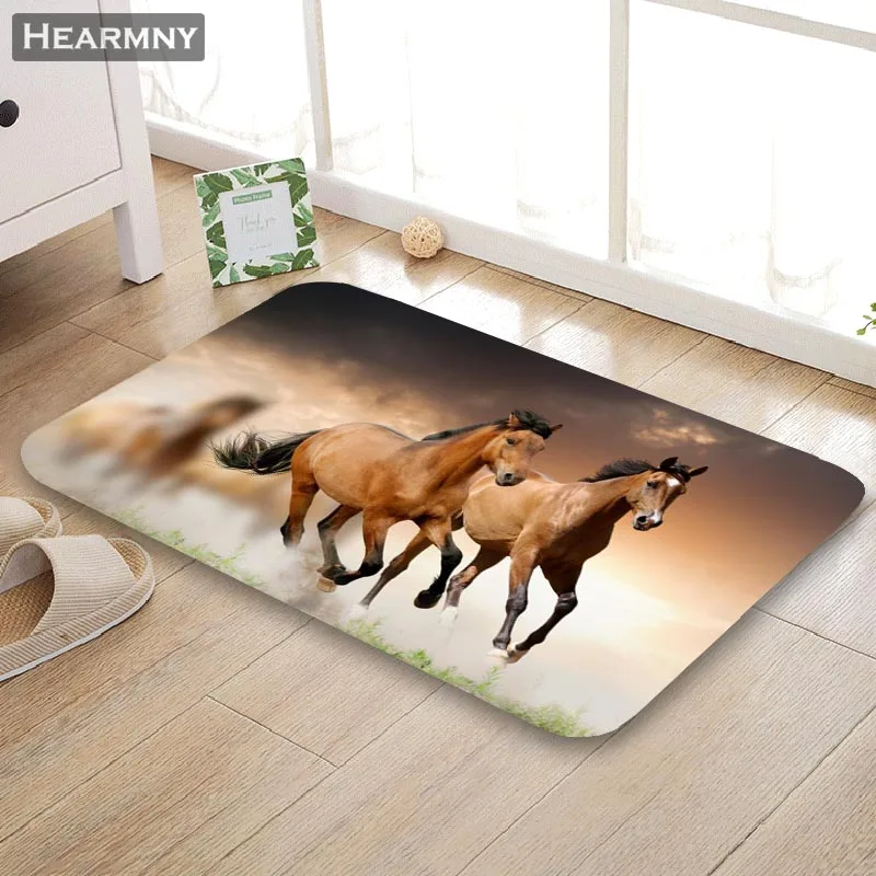 Напольный коврик Nice Horse оригинальный абсорбирующий мат для ванной входной двери