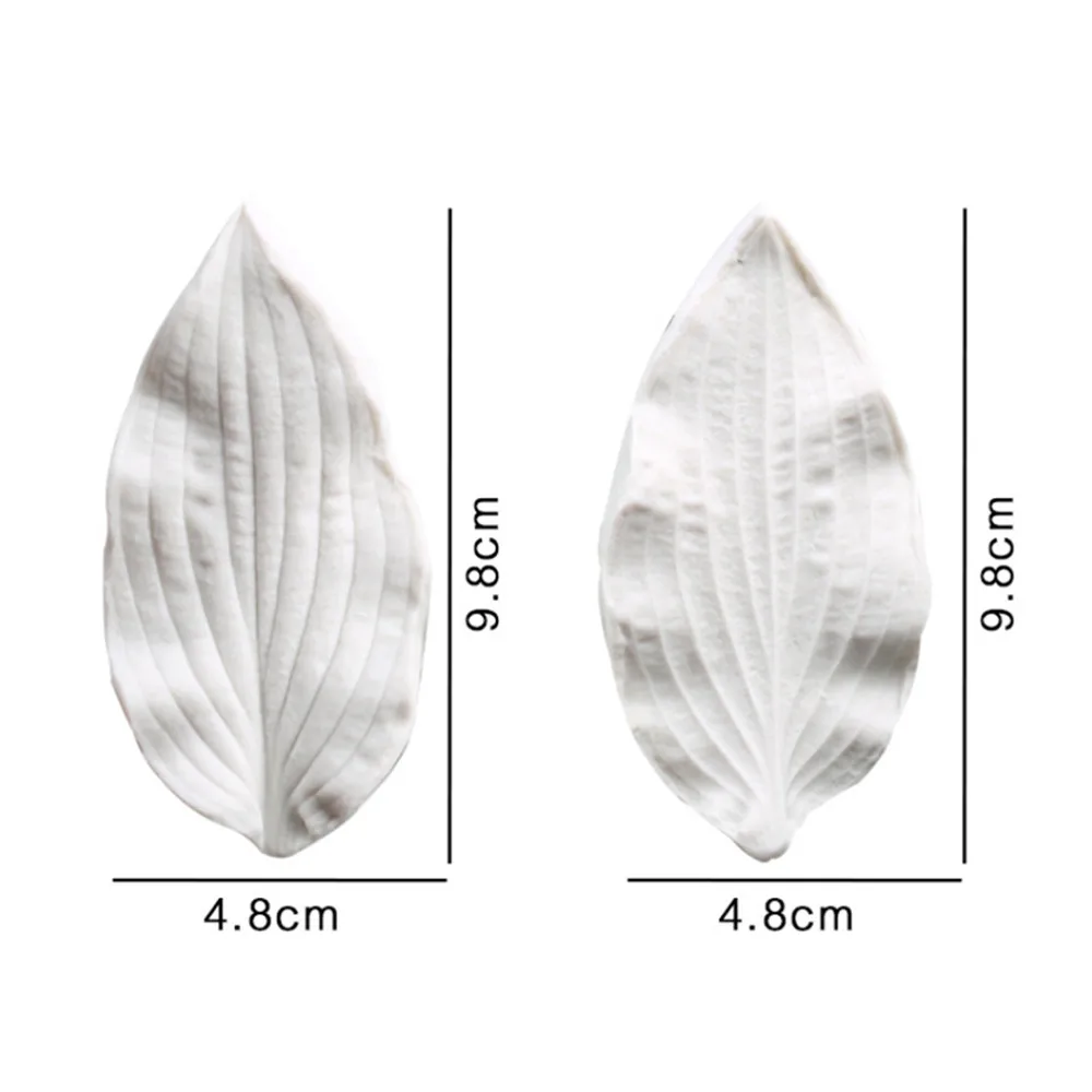Силиконовая форма Hosta с листьями для помадки цветов инструменты украшения тортов