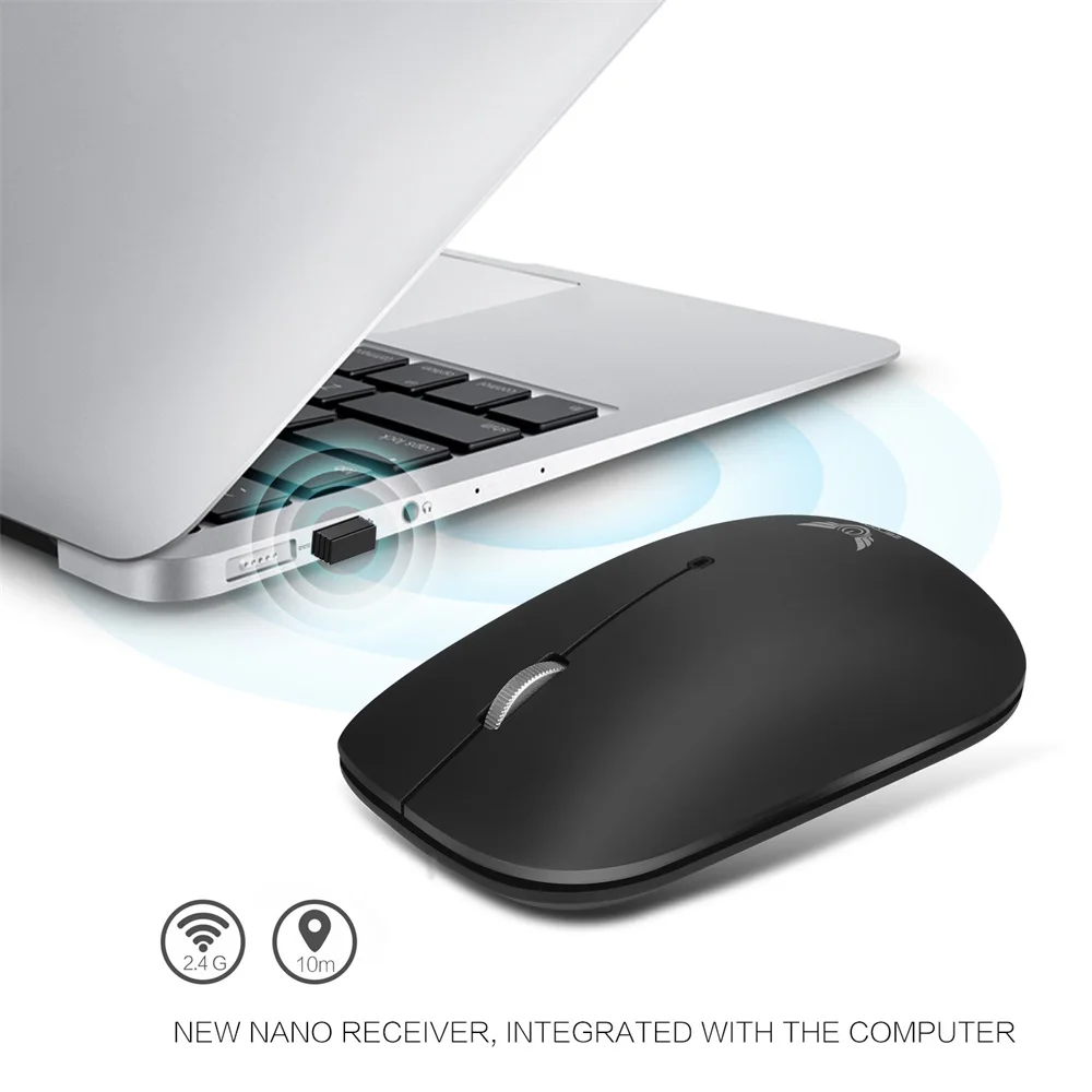 FELYBY T20 laptop business office mouse 1600DPI wireless mini for computer | Компьютеры и офис