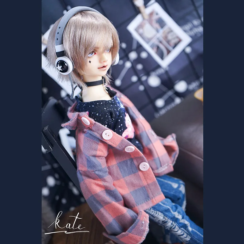 BYBJDHOME 1/3 1/4 BJD кукла унисекс Свободная рубашка Большая одежда в форме Куклы Аксессуары для кукольной одежды реквизит для фотосессии одежда для фотосессии