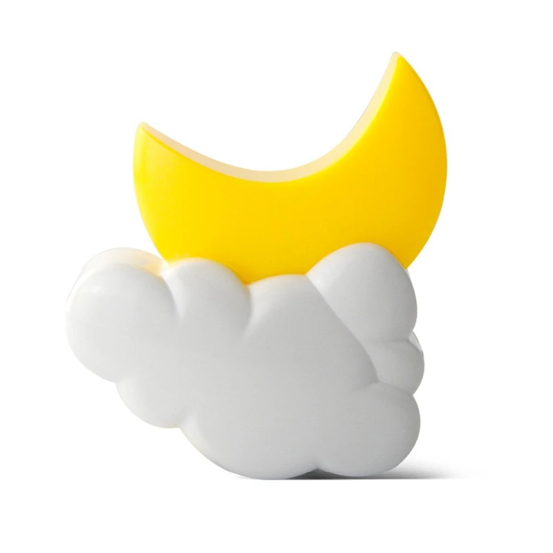 Светодиодный ночник Moon Cloud с датчиком управления для детской спальни вилкой