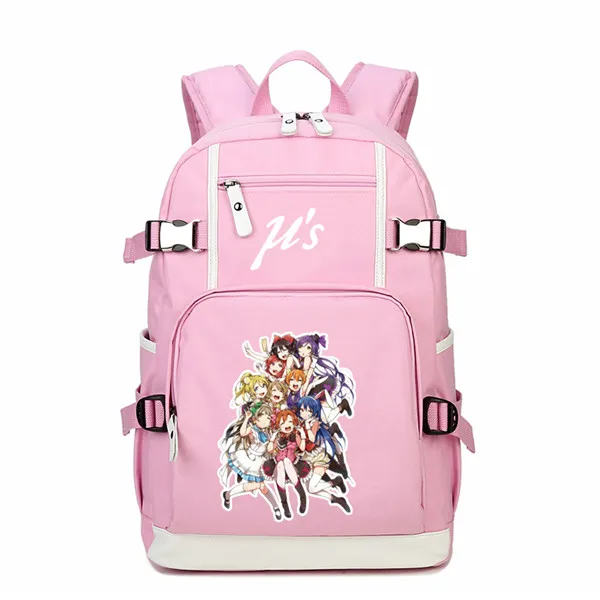 3 Мультяшный женский рюкзак LoveLive, Kawaii Back Pack, Minami Kotori, холщовые школьные сумки, Mochila Feminina, рюкзак для ноутбука, большая сумка для книг - Цвет: 3