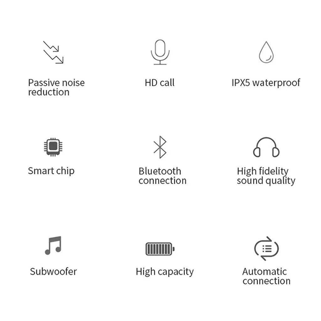 TWS-L1 настоящий HIFI беспроводной Bluetooth 5 0 гарнитура спортивные наушники Близнецы