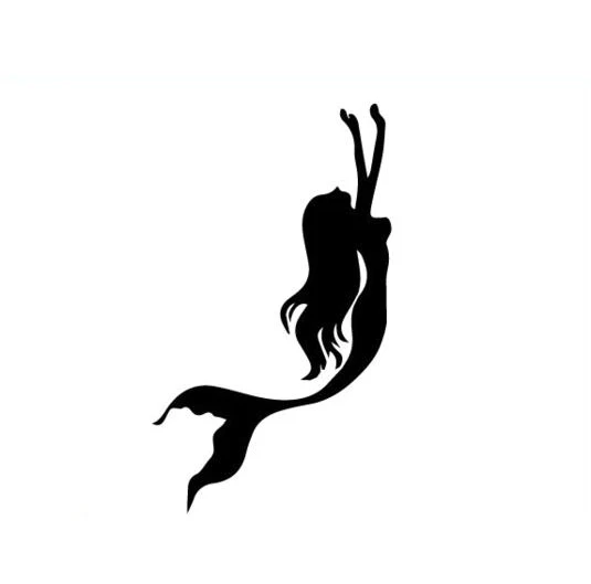 Наклейки для кузова автомобиля наклейка с русалкой высококачественные