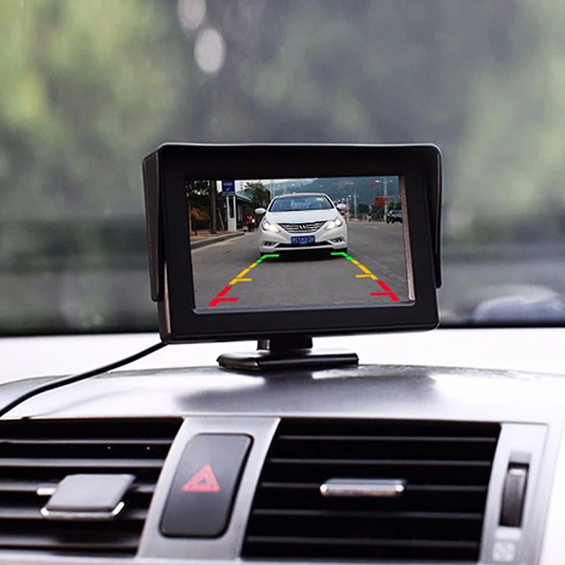 

Seicane 4.3 Inch Bckup RearView Camera HD Digtal TFT LCD Screen Monitor Reverse Parking Assistance System 480RGB *272