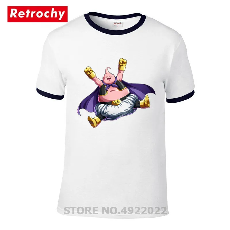 Забавный Жемчуг дракона Z 3D футболка Homme мультфильм Majin Buu для женщин и мужчин