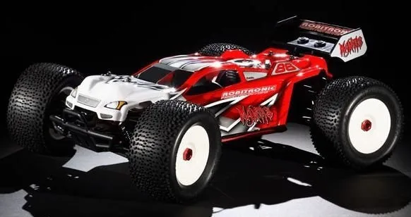Автомобиль багги Nitro Racing 1/8 с прозрачным кузовом для Venom 811-T, Kyosho ST, HPI Hellfire, Xray XT8, MBX7T.