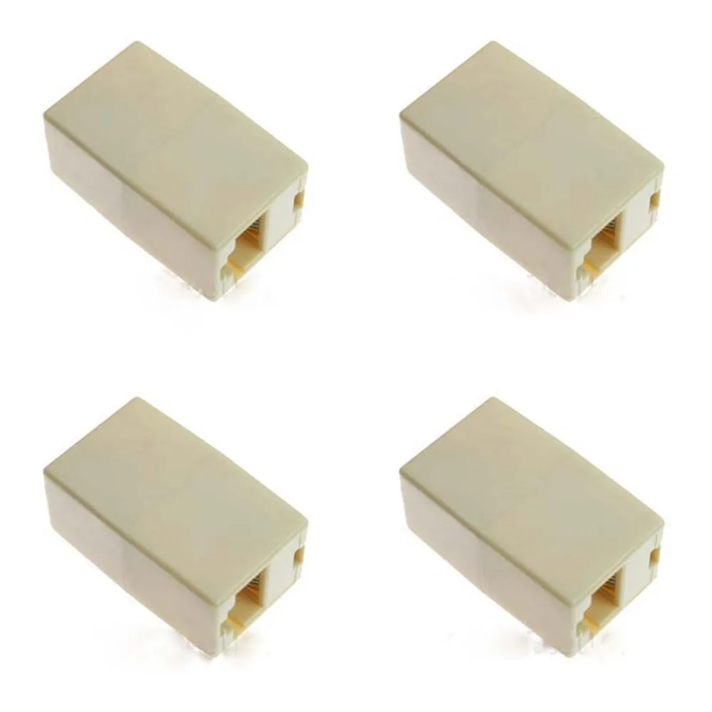 Соединитель Cat5 RJ45 Сетевой удлинитель кабеля адаптер соединитель для Ethernet разъем