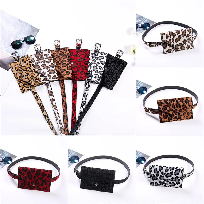 NOENNAME_NULL Женская Дамская леопардовая сумка на пояс поясная сумка для отдыха и путешествий кошелек пояс для денег