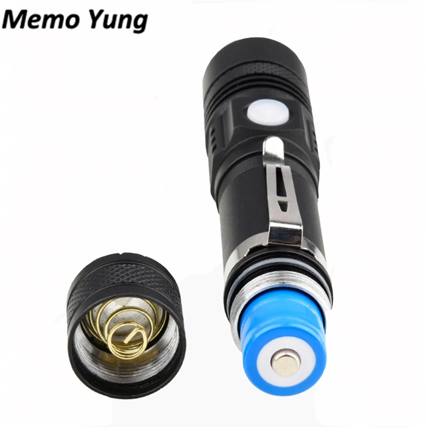 Светодиодный мини фонарик T6 водонепроницаемый мощный портативный высокой
