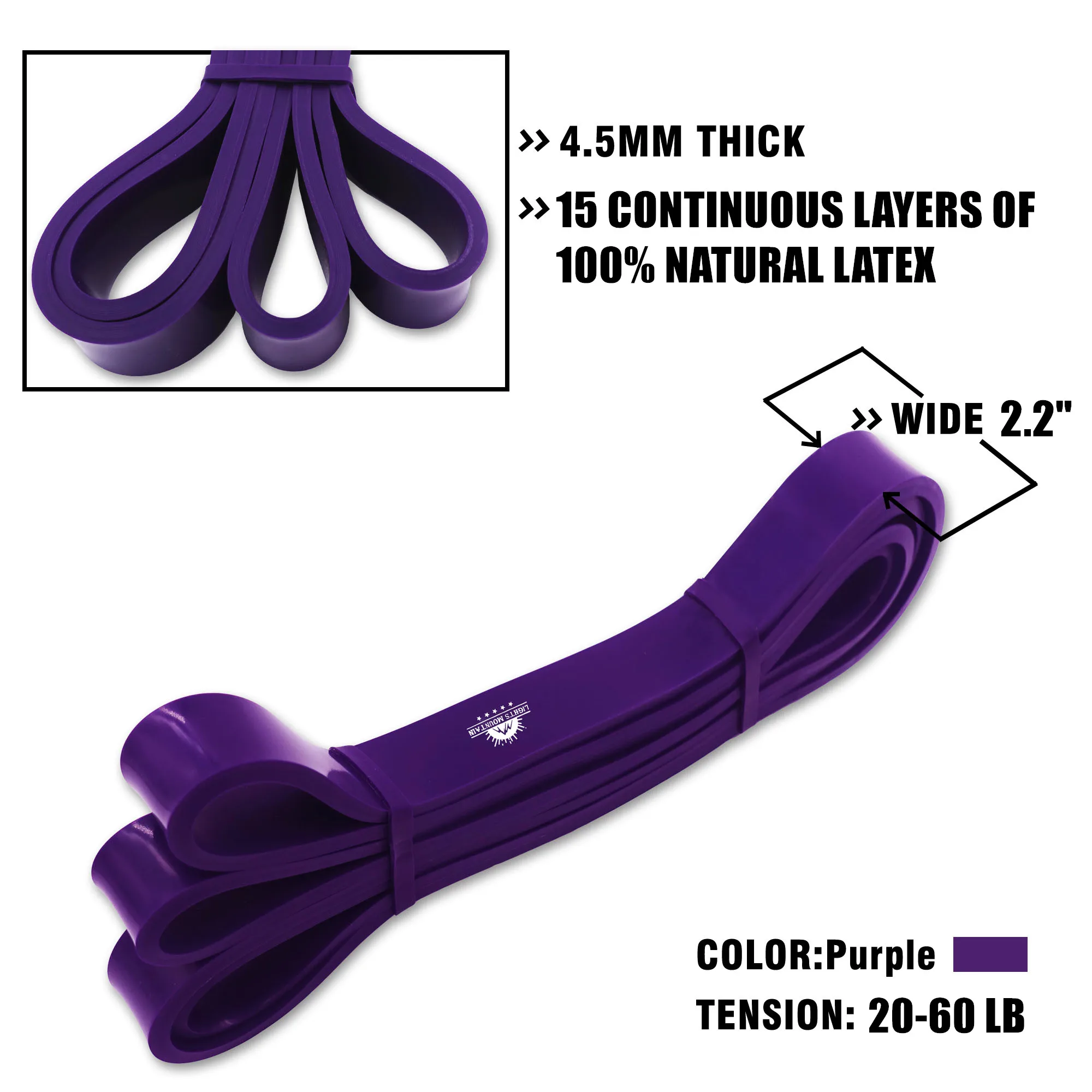 Сверхмощные Эспандеры эластичные подтягивающие повязки петли для тренировок