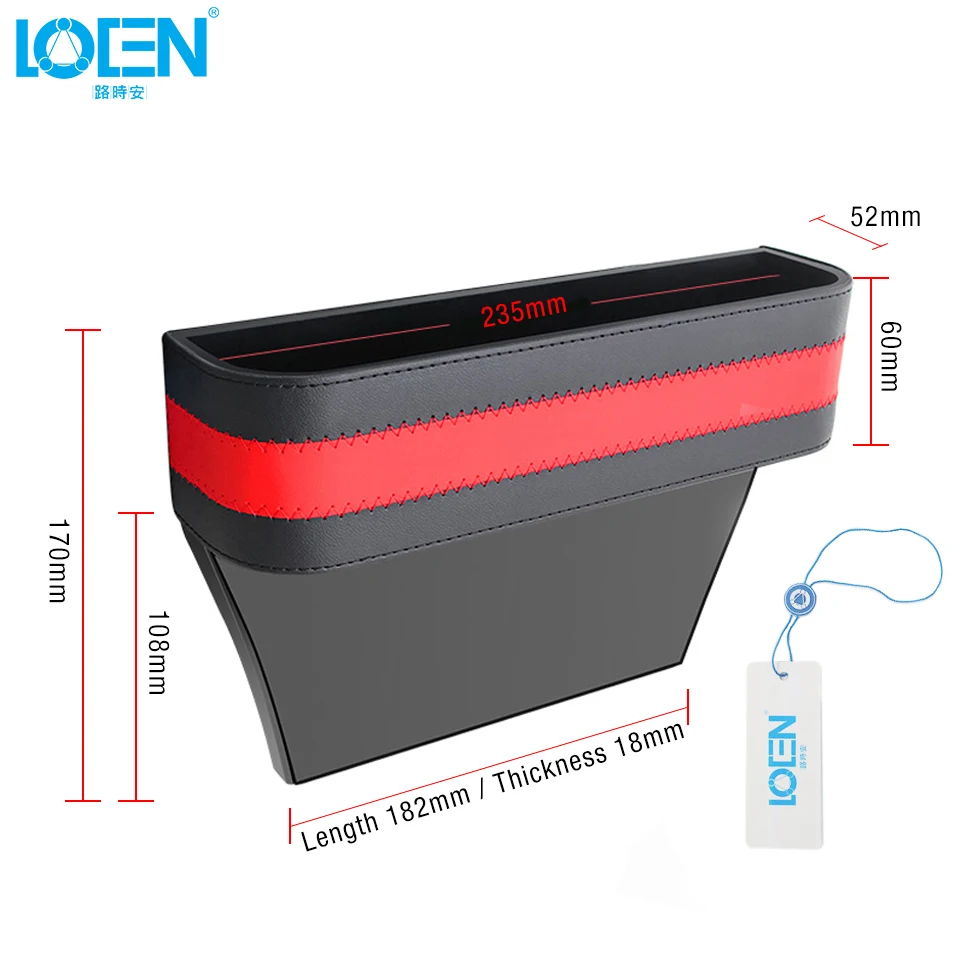 LOEN автомобильный карман для хранения сидений органайзер из искусственной кожи