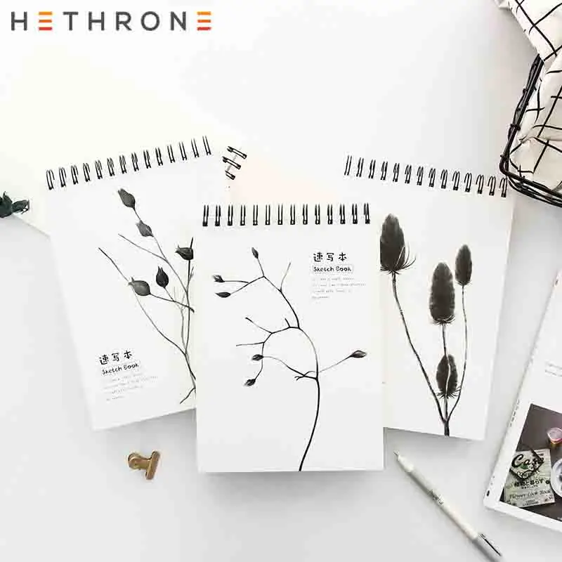 Hethrone 1 шт. спиральная катушка для книг блокнот рисования записей|Записные книжки|