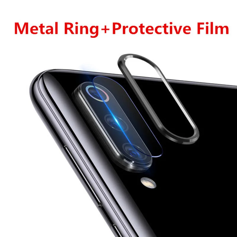 Защитная пленка 3 в 1 для задней камеры Metel ring Для Redmi Note 7 7pro S закаленное стекло