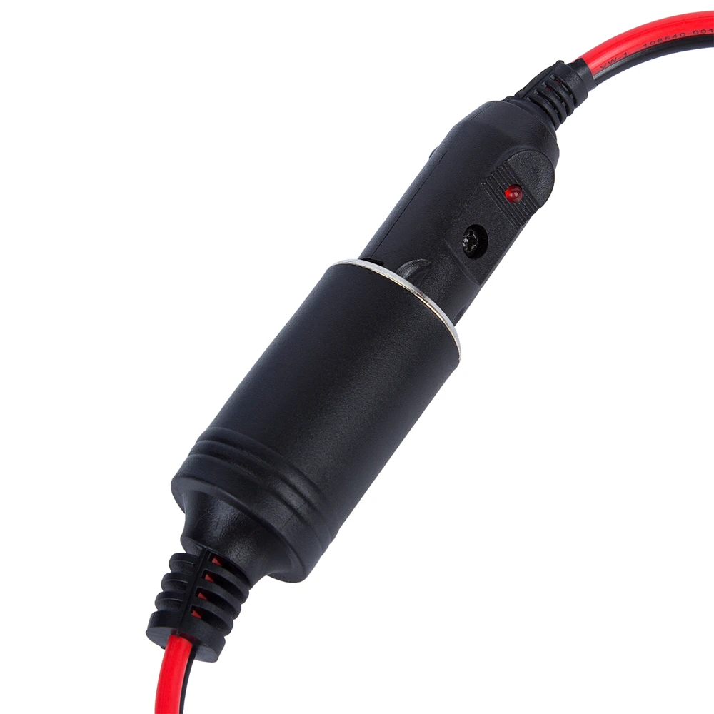 Автомобильное зарядное устройство для прикуривателя 2 в 1 двойная штепсельная