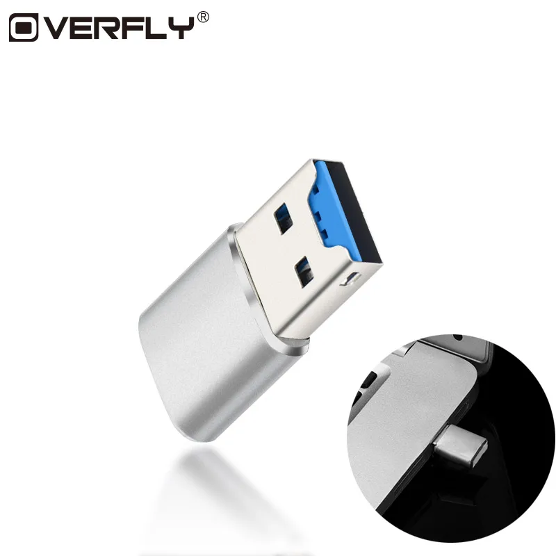 Overfly 5 Гбит/с мини USB 3 0 MicroSD TF OTG Micro Card Reader для карты SD/SDXC высокоскоростной