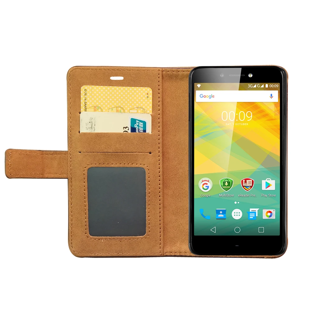 Новый Ретро кошелек кожаный чехол для Prestigio Grace Z5 PSP5530DUO сумка корпус телефона с