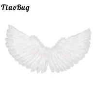 kids adult white feather angel wings dance stage show wings masquerade carnival festival fancy cosplay party costume