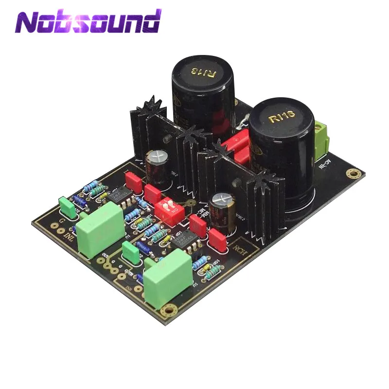 

Nobsound Hi-Fi Germany DUAL Phono Turntable Preamp Moving Magnet MM / MCLP Vinyl Preamplifier Board